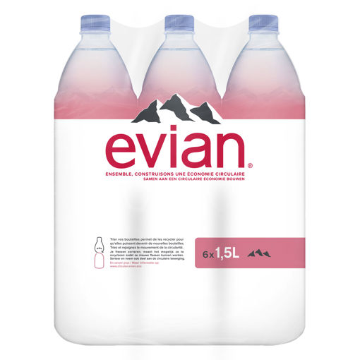 Afbeeldingen van Evian 6x1.5L  Pack