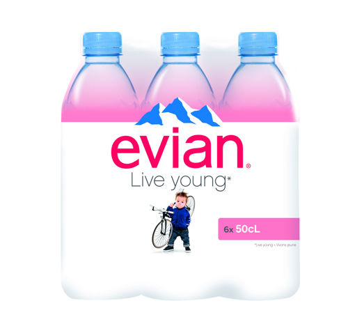 Afbeeldingen van Evian 6x50cl Pack