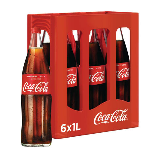 Afbeeldingen van Coca Cola 6x1L  Bak