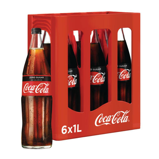 Afbeeldingen van Coca Cola Zero 6x1L  Bak