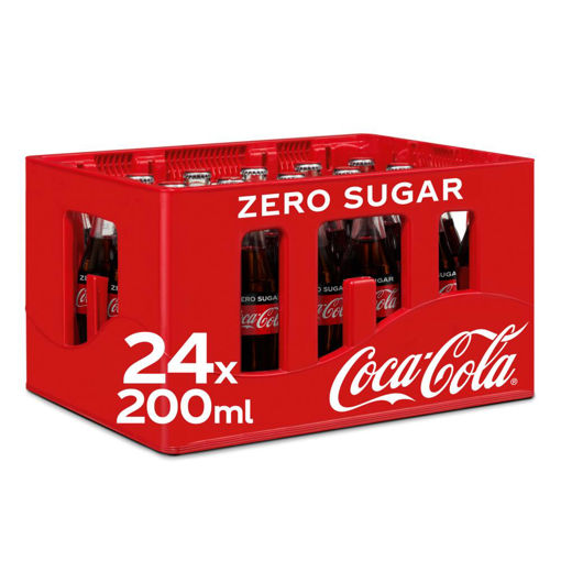 Afbeeldingen van Coca Cola Zero 24x20cl Bak