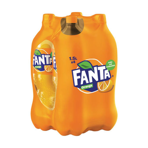 Afbeeldingen van Fanta Orange 4x1.5L  Pack