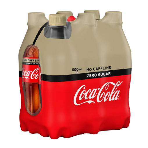 Afbeeldingen van Coca Cola Zero No Caffeine 6x50cl Pack