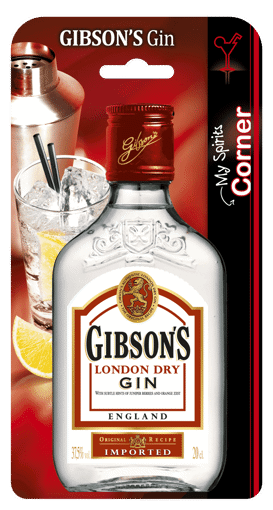 Afbeeldingen van Gibson's Gin 37,5% 20cl Fles