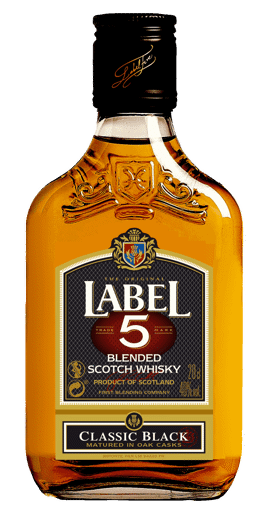 Afbeeldingen van Label 5 Whisky 40% 20cl Fles