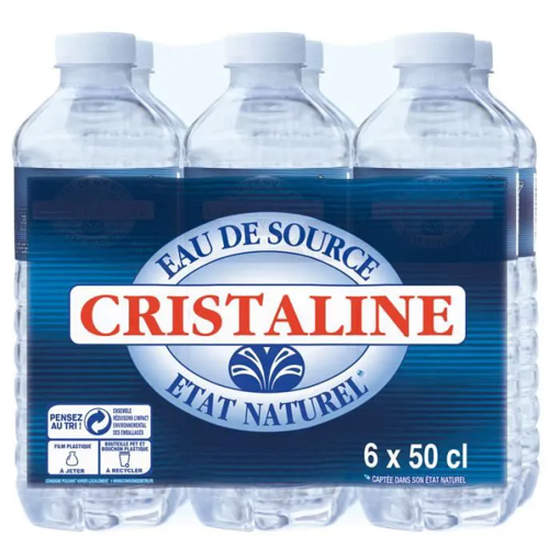 Afbeeldingen van Cristaline Plat 6x50cl Clip