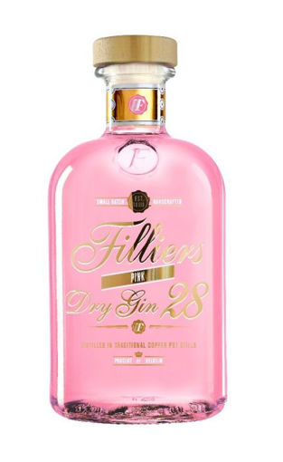 Afbeeldingen van Filliers Dry Gin 28 Pink 46% 50cl Fles