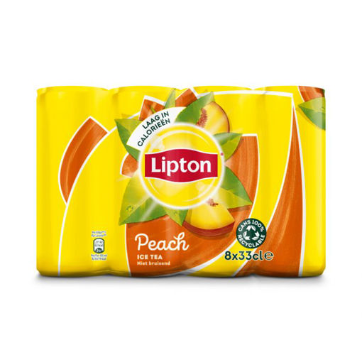 Afbeeldingen van Lipton Ice Tea Peach 8x33cl Pack