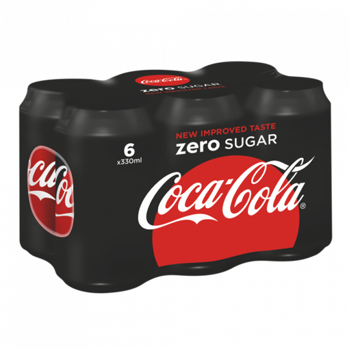Afbeeldingen van Coca Cola Zero 6x33cl Pack