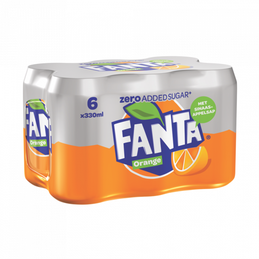 Afbeeldingen van Fanta Orange No Sugar 6x33cl Pack