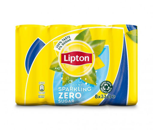 Afbeeldingen van Lipton Ice Tea Zero 8x33cl Pack