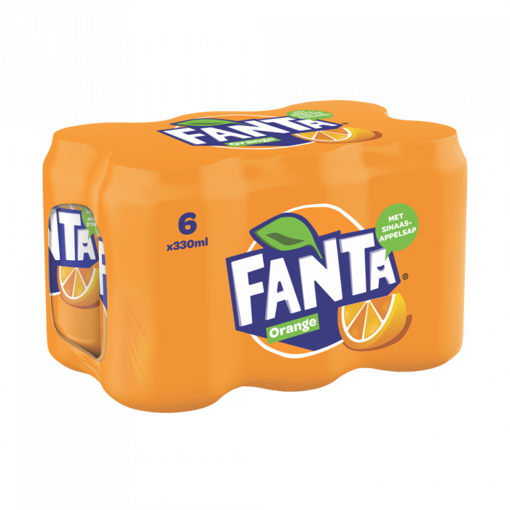 Afbeeldingen van Fanta Orange 6x33cl Pack