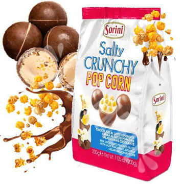 Toon details van Sorini Salty popcorn 200g Afbeeldingen van Sorini Salty popcorn 200g